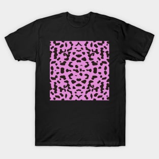 Pink Leopard Print Cheetah Pattern Animal Lover Pattern Leopard T-Shirt